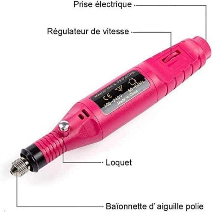 Fresa Ricostruzione Unghie Nail Art 14000 Giri Mani E Piedi Manicure Pedicure - - PagineGialle - Foto 2