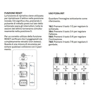 Dimensione con braccioli: 190x89x108 (h) cm. Motori: Si 3 o 4 motori per regolazione dell’’altezza, l’inclinazione dello schienale e l’inclinazione della seduta. Braccioli estraibili: SI, reclinabili. Pistone a gas: Si. Foro viso: Si, cuscino poggiatesta Peso Max: 180 kg. Materiali: PU e metallo. Colori: Bianco 3 motori (2235B.3.A26), Bianco 4 motori (2235D.4.A26) e Bianco 4 motori riscaldato (2235D.4.A26.HT).