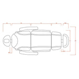 Dimensione con braccioli: 190x89x108 (h) cm. Motori: Si 3 o 4 motori per regolazione dell’’altezza, l’inclinazione dello schienale e l’inclinazione della seduta. Braccioli estraibili: SI, reclinabili. Pistone a gas: Si. Foro viso: Si, cuscino poggiatesta Peso Max: 180 kg. Materiali: PU e metallo. Colori: Bianco 3 motori (2235B.3.A26), Bianco 4 motori (2235D.4.A26) e Bianco 4 motori riscaldato (2235D.4.A26.HT).