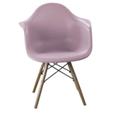 Poltroncina da sala d'attesa dal design elegante ed ergonomico. Rivestimento seduta in rosa, bianco e grigio di alta qualità e base con struttura di legno.  CARATTERISTICHE: Dimensioni: 65.5x64x83 cm Dimensioni base: 65.5x64x45.5 cm Colori: Bianco (IDMHOMECH002WH), Rosa (IDMHOMECH002PI) e Grigio (IDMHOMECH002GREY).