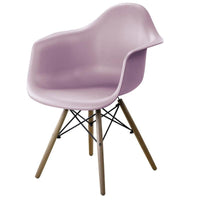 Poltroncina da sala d'attesa dal design elegante ed ergonomico. Rivestimento seduta in rosa, bianco e grigio di alta qualità e base con struttura di legno.  CARATTERISTICHE: Dimensioni: 65.5x64x83 cm Dimensioni base: 65.5x64x45.5 cm Colori: Bianco (IDMHOMECH002WH), Rosa (IDMHOMECH002PI) e Grigio (IDMHOMECH002GREY).