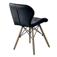 Poltroncina da sala d'attesa dal design elegante ed ergonomico. Rivestimento seduta in bianco, nero o beige di alta qualità e base con struttura di legno.  CARATTERISTICHE: Dimensioni: 54.5x53x71 cm Dimensioni base: 54.5x53x45.5 cm Colori: Bianco (IDMHOMECH003WH), Nero (IDMHOMECH003BL) e Beige (IDMHOMECH003BE). Struttura: Legno.