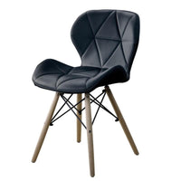 Poltroncina da sala d'attesa dal design elegante ed ergonomico. Rivestimento seduta in bianco, nero o beige di alta qualità e base con struttura di legno.  CARATTERISTICHE: Dimensioni: 54.5x53x71 cm Dimensioni base: 54.5x53x45.5 cm Colori: Bianco (IDMHOMECH003WH), Nero (IDMHOMECH003BL) e Beige (IDMHOMECH003BE). Struttura: Legno.