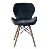 Poltroncina da sala d'attesa dal design elegante ed ergonomico. Rivestimento seduta in bianco, nero o beige di alta qualità e base con struttura di legno.  CARATTERISTICHE: Dimensioni: 54.5x53x71 cm Dimensioni base: 54.5x53x45.5 cm Colori: Bianco (IDMHOMECH003WH), Nero (IDMHOMECH003BL) e Beige (IDMHOMECH003BE). Struttura: Legno.