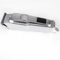 Cortapelos plateado ajustable display hasta 3 mm 7000 rpm 600 mah 1 hora DSP 90376 inalámbrico para barba pelo peluquero barbero