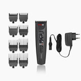 Cordless hair clipper gray black metal adjustable dlc 0.8 19 mm 7000 rpm 300 min BABYLISS FX3 FXX3CBE for beard hair hairdresser barber
