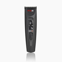 Cordless hair clipper gray black metal adjustable dlc 0.8 19 mm 7000 rpm 300 min BABYLISS FX3 FXX3CBE for beard hair hairdresser barber