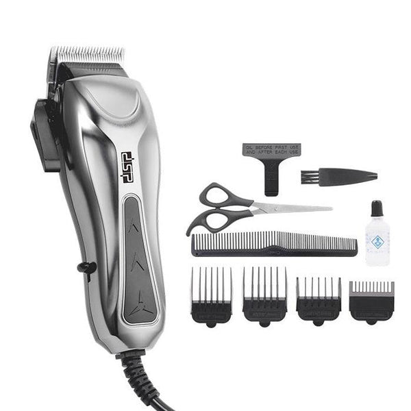 CARATTERISTICHE: Tempo ricaica: 180 min. Durata: 180 min. Cordless: Si. Materiali: ABS. Colore: Argento cromato. Lama: inox regolabile tramite leva. Rialzi: Si, 4. Utilizzabile con e senza filo: Si Display: No.