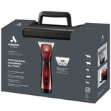 Ampliate le vostre possibilità con Andis Pulse ZR II Red Wide. Grazie alla testina di taglio extra-larga, potrete tagliare più velocemente che mai con un minor numero di passaggi.

La nuova serie di tosatrici Andis Pulse ZR II si distingue per l'autonomia notevolmente più lunga, che arriva fino a 3 ore. Vi forniamo una seconda batteria che si ricarica in 2 ore nella stazione di ricarica.

Andis Pulse ZR II Wide è quindi progettata per un utilizzo che dura tutto il giorno.

Grazie alle cinque diverse imposta