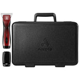 Ampliate le vostre possibilità con Andis Pulse ZR II Red Wide. Grazie alla testina di taglio extra-larga, potrete tagliare più velocemente che mai con un minor numero di passaggi.

La nuova serie di tosatrici Andis Pulse ZR II si distingue per l'autonomia notevolmente più lunga, che arriva fino a 3 ore. Vi forniamo una seconda batteria che si ricarica in 2 ore nella stazione di ricarica.

Andis Pulse ZR II Wide è quindi progettata per un utilizzo che dura tutto il giorno.

Grazie alle cinque diverse imposta