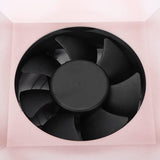  CARATTERISTICHE: Colore: Nero o Bianco. Potenza: 60w. Alimentazione: 220-240V~50Hz Interruttore : Si, ON/OFF. Dimensione della ventola: 10 cm circa Rumorosità:  66db cc Dimensioni: ca.26 x 21 x 9,5 cm